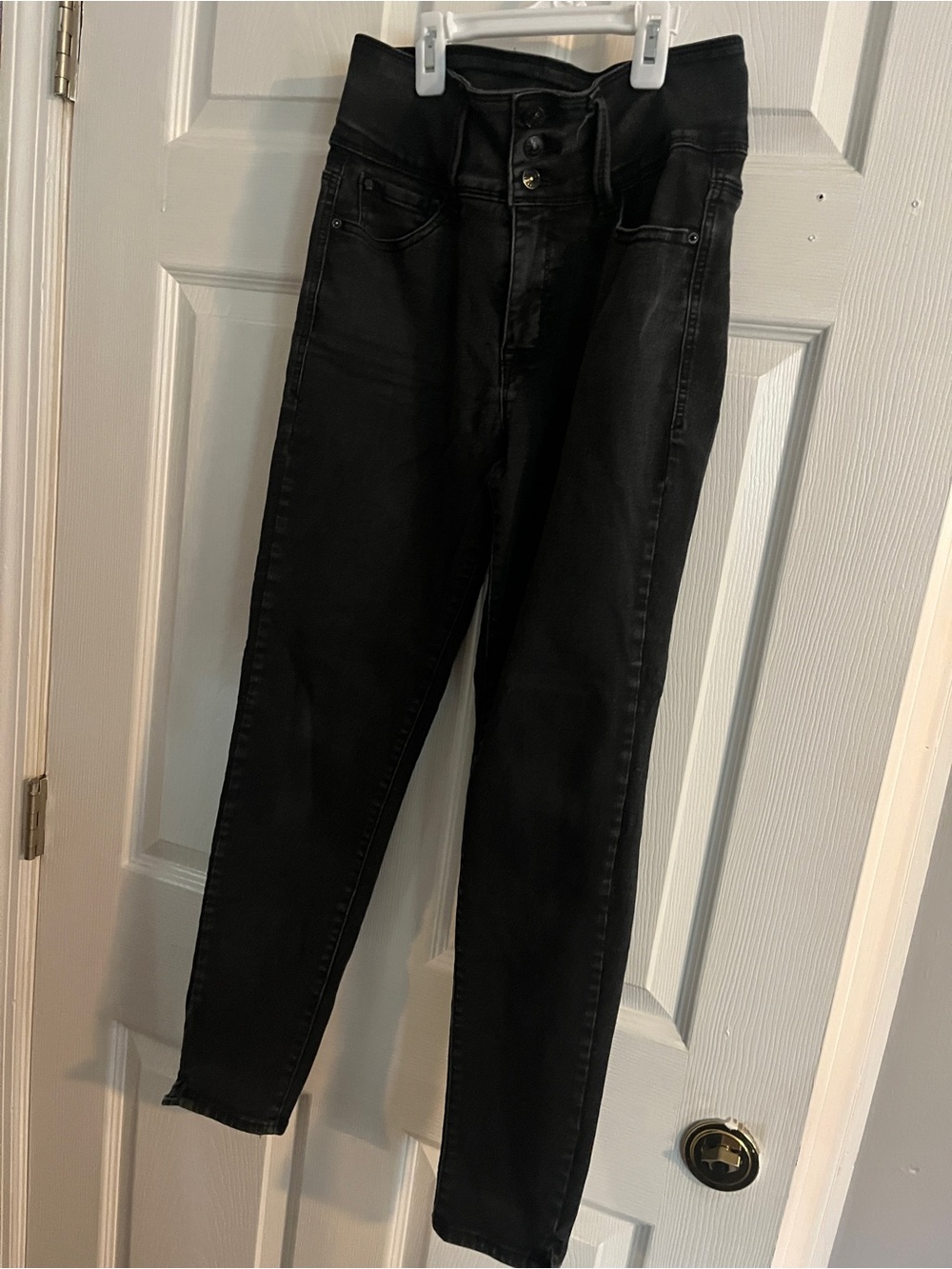 Curve Appeal High-Rise Black Women's Jeans Size 8/29